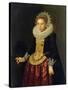 Portrait of a Young Lady, 1622-Nicolaes Eliasz-Stretched Canvas