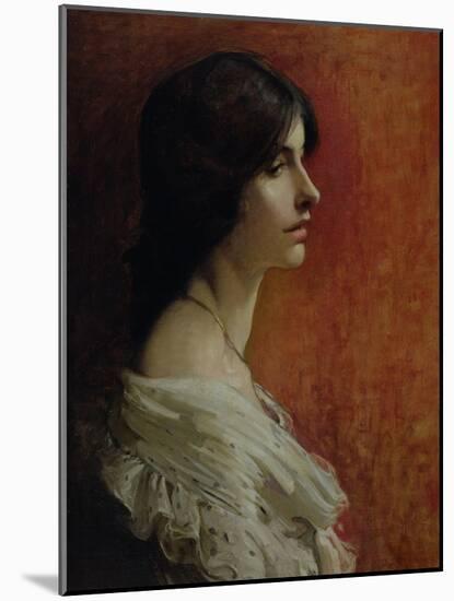 Portrait of a Young Lady, 1897-James Jebusa Shannon-Mounted Giclee Print