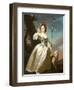 Portrait of a Young Lady as a Shepherdess-Thomas Hudson-Framed Giclee Print