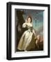 Portrait of a Young Lady as a Shepherdess-Thomas Hudson-Framed Giclee Print