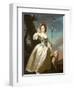 Portrait of a Young Lady as a Shepherdess-Thomas Hudson-Framed Giclee Print