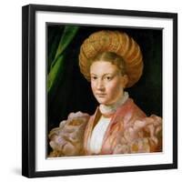 Portrait of a Young Lady, Ca 1530-Parmigianino-Framed Giclee Print