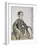 Portrait of a Young Lady (La Mousm), 1888-Vincent van Gogh-Framed Giclee Print