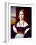 Portrait of a Young Lady (On Panel)-Mariotto Albertinelli-Framed Giclee Print
