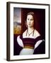 Portrait of a Young Lady (On Panel)-Mariotto Albertinelli-Framed Giclee Print