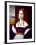 Portrait of a Young Lady (On Panel)-Mariotto Albertinelli-Framed Giclee Print