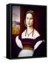 Portrait of a Young Lady (On Panel)-Mariotto Albertinelli-Framed Stretched Canvas