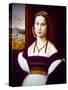 Portrait of a Young Lady (On Panel)-Mariotto Albertinelli-Stretched Canvas