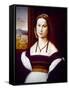 Portrait of a Young Lady (On Panel)-Mariotto Albertinelli-Framed Stretched Canvas