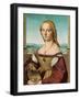 Portrait of a Young Lady with a Unicorn, 1505-1506-Raphael-Framed Giclee Print