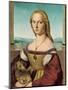 Portrait of a Young Lady with a Unicorn, 1505-1506-Raphael-Mounted Giclee Print
