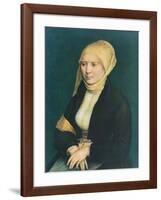 Portrait of a Young Lady-Hans Holbein the Younger-Framed Collectable Print