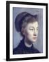 Portrait of a Young Lady-Edgar Degas-Framed Art Print