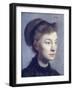 Portrait of a Young Lady-Edgar Degas-Framed Art Print