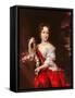 Portrait of a Young Lady-Nicholaes Maes-Framed Stretched Canvas