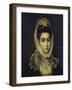 Portrait of a Young Lady-El Greco-Framed Giclee Print