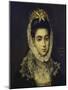 Portrait of a Young Lady-El Greco-Mounted Giclee Print