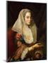 Portrait of a Young Maltese Lady-Antoine de Favray-Mounted Giclee Print