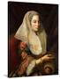 Portrait of a Young Maltese Lady-Antoine de Favray-Stretched Canvas