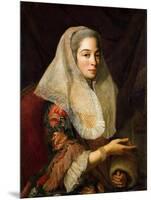 Portrait of a Young Maltese Lady-Antoine de Favray-Mounted Giclee Print