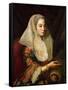 Portrait of a Young Maltese Lady-Antoine de Favray-Framed Stretched Canvas