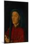 Portrait of a Young Man, 1432, Perhaps Guillaume Dufay-Jan van Eyck-Mounted Premium Giclee Print