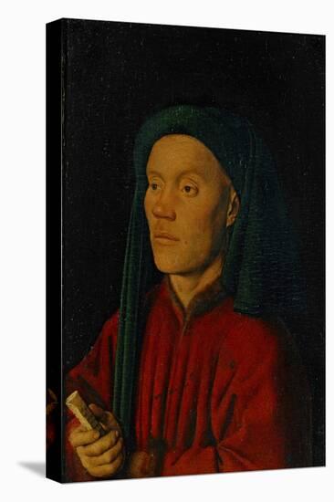 Portrait of a Young Man, 1432, Perhaps Guillaume Dufay-Jan van Eyck-Stretched Canvas