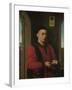 Portrait of a Young Man, 1450-1460-Petrus Christus-Framed Giclee Print