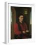 Portrait of a Young Man, 1450-1460-Petrus Christus-Framed Giclee Print