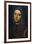 Portrait of a Young Man, 1495-Pietro Perugino-Framed Giclee Print