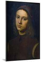 Portrait of a Young Man, 1495-Pietro Perugino-Mounted Giclee Print