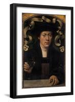 Portrait of a Young Man, 1501-50-Bartholomaeus Bruyn-Framed Giclee Print