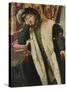 'Portrait of a Young Man', 1540, (1909)-Moretto Da Brescia-Stretched Canvas