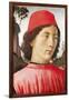 Portrait of a Young Man, 15th Century-Domenico Ghirlandaio-Framed Giclee Print