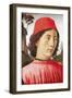 Portrait of a Young Man, 15th Century-Domenico Ghirlandaio-Framed Giclee Print