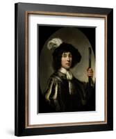 Portrait of a Young Man, 1640-60-Aelbert Cuyp-Framed Art Print