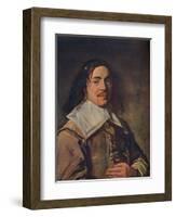 'Portrait of a Young Man', 1650-55-Frans Hals-Framed Giclee Print