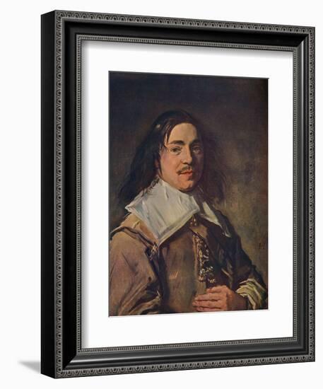 'Portrait of a Young Man', 1650-55-Frans Hals-Framed Giclee Print