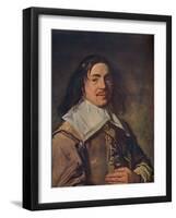 'Portrait of a Young Man', 1650-55-Frans Hals-Framed Giclee Print