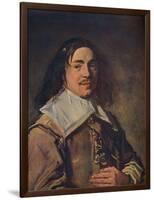 'Portrait of a Young Man', 1650-55-Frans Hals-Framed Premium Giclee Print