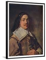 'Portrait of a Young Man', 1650-55-Frans Hals-Framed Premium Giclee Print