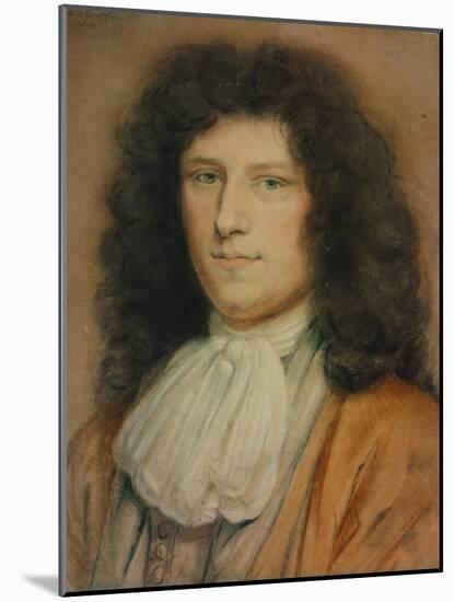 Portrait of a Young Man, 1650 pastel-Wallerant Vaillant-Mounted Giclee Print