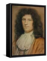 Portrait of a Young Man, 1650 pastel-Wallerant Vaillant-Framed Stretched Canvas