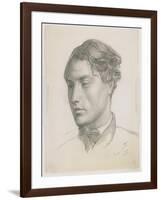 Portrait of a Young Man, 1860-Valentine Cameron Prinsep-Framed Giclee Print