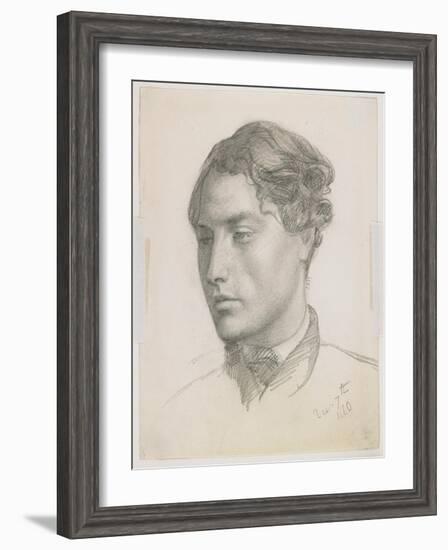 Portrait of a Young Man, 1860-Valentine Cameron Prinsep-Framed Giclee Print