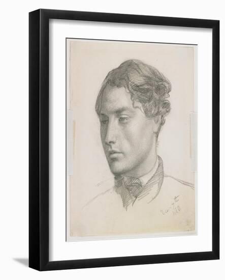 Portrait of a Young Man, 1860-Valentine Cameron Prinsep-Framed Giclee Print