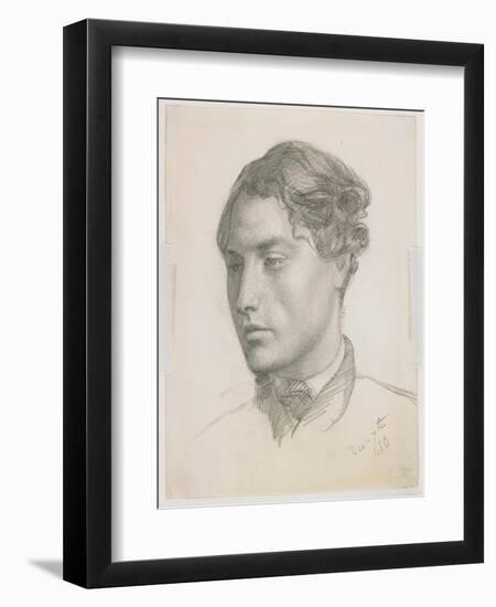 Portrait of a Young Man, 1860-Valentine Cameron Prinsep-Framed Giclee Print
