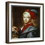 Portrait of a Young Man as a Painter-Giuseppe Ghislandi-Framed Giclee Print