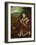 Portrait of a Young Man as David, Ca 1555-Jacopo Tintoretto-Framed Giclee Print