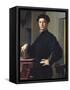 Portrait of a Young Man by Agnolo Bronzino-null-Framed Stretched Canvas